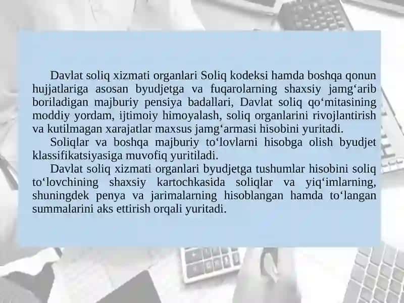 Soliq ma'muriyati 4