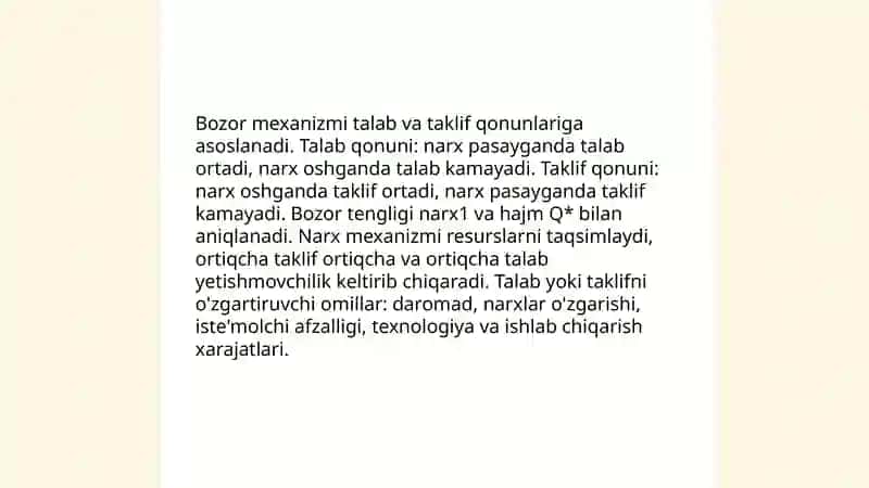 Bozor iqtisodiyoti 4