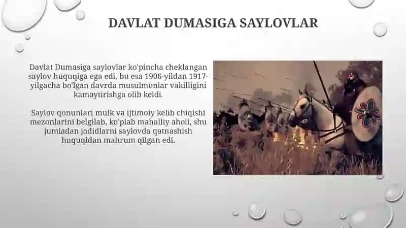 Jadidlarning Rassiya ish Dumasidagi faolligi 4