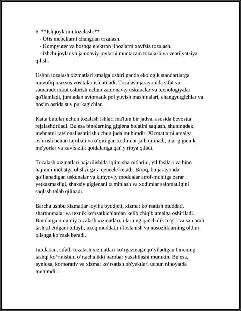 Binolarga Hizmat Ko'rsatish 4