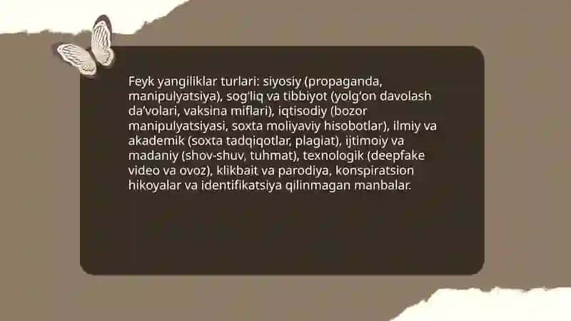 Feyk yangiliklar: taʼrif va asosiy xususiyatlari 4