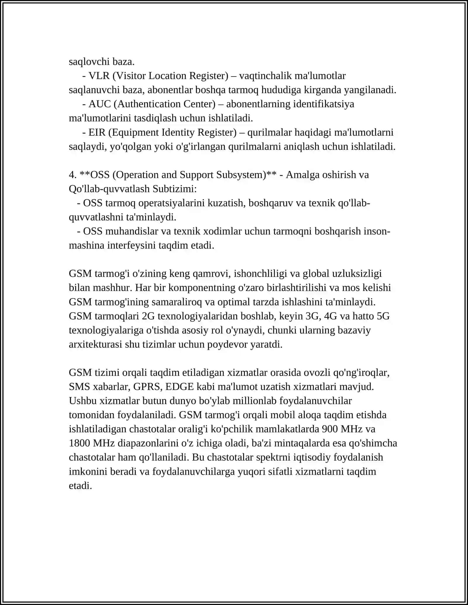 MOBIL TARMOQLAR 4