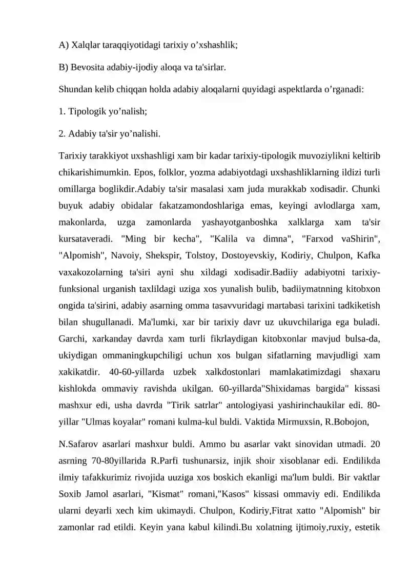 Badiiy matnni tekshirishdagi ilmiy maktablar 4