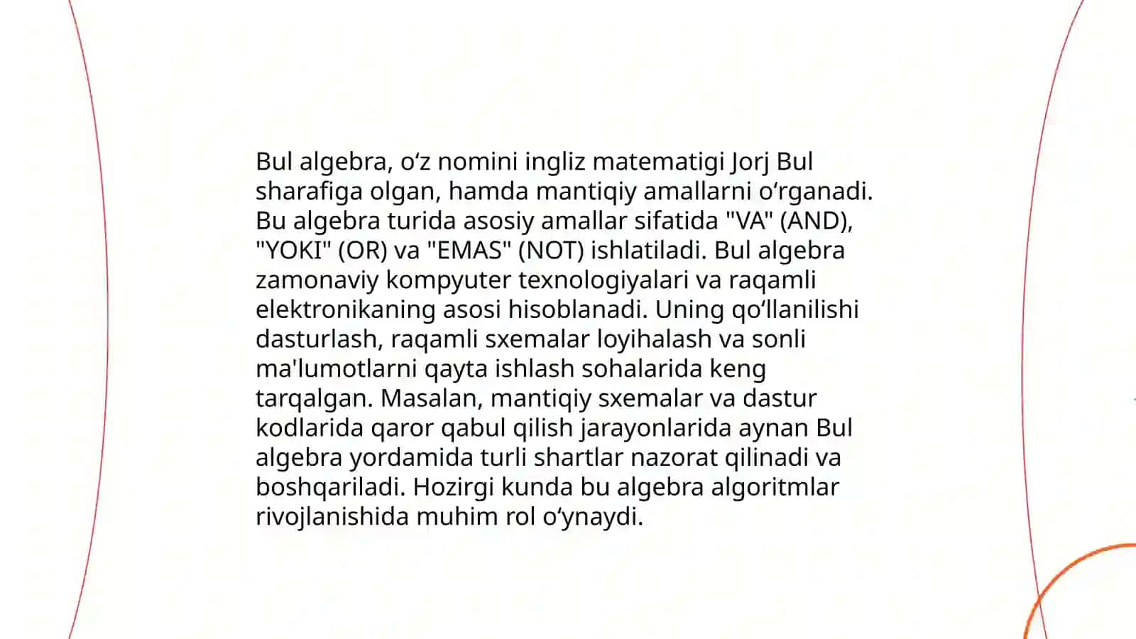 Raqamli mantiq amallari 4