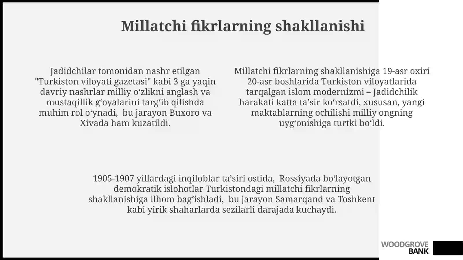 Jadidlar, milliy o‘zlik, istiqlol va davlatchilik g‘oyalari 4