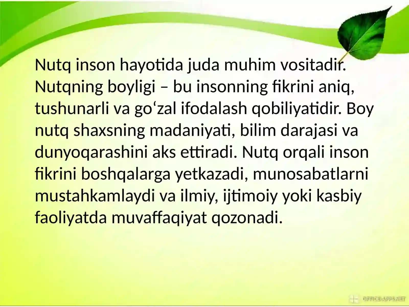 Nutqning boyligi 4