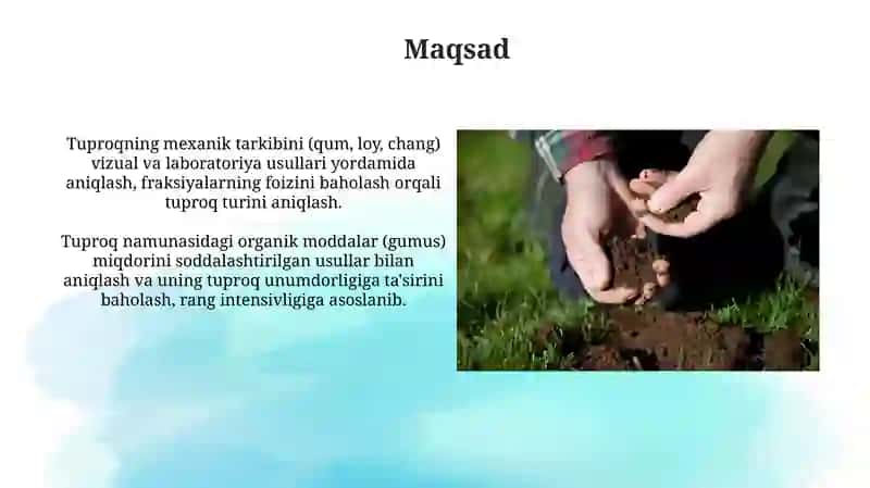 Mulk tarkibi haqida amali ish 4
