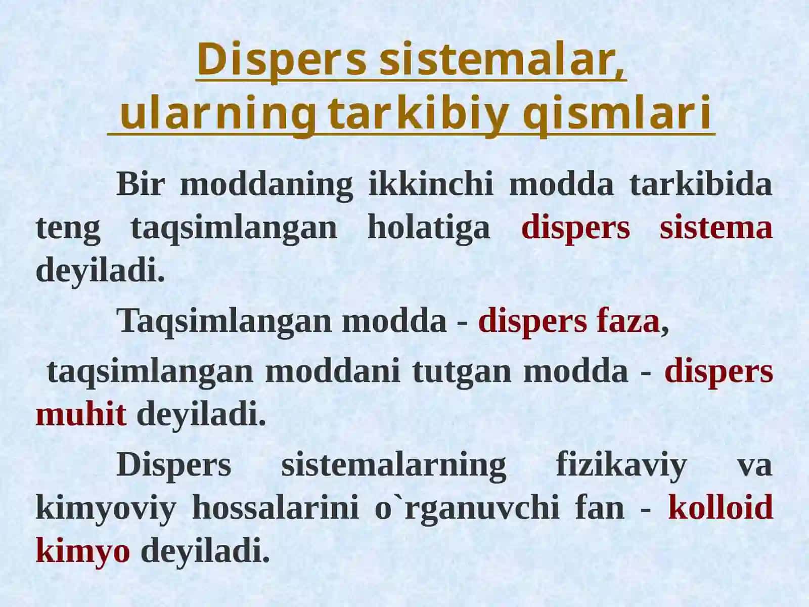 Kolloid sistemalar 4