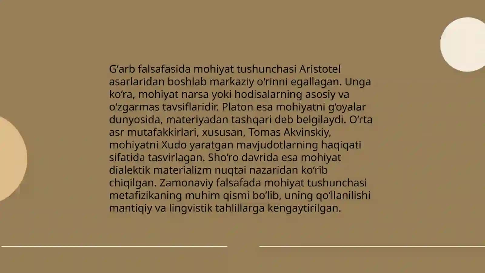 Sharq va Gʻarb Falsafasi 4