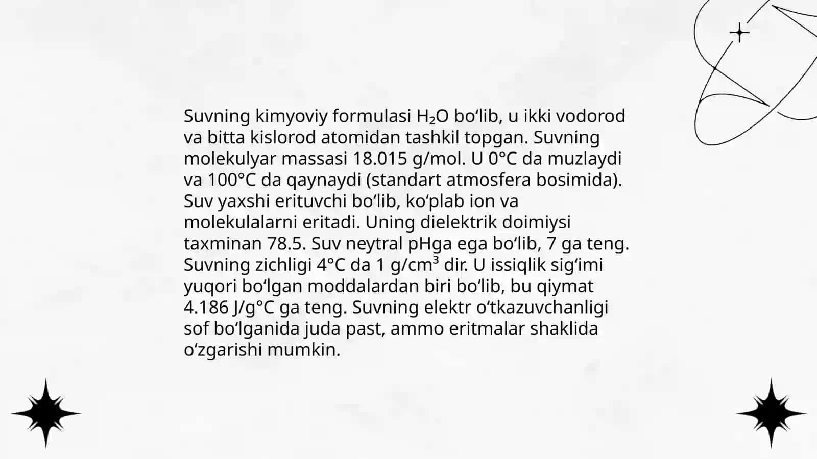Suvning tarkibiy qismi bilan gidrotatsion bog‘lanish 4