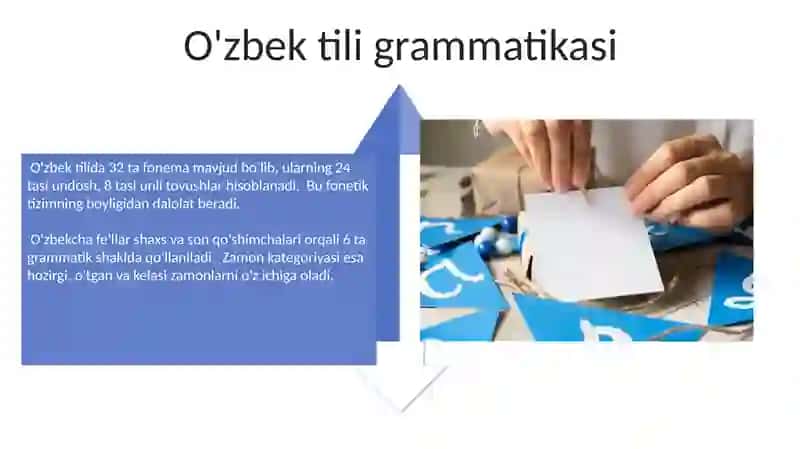 Oʻzbek alifbosini oʻrganamiz 4
