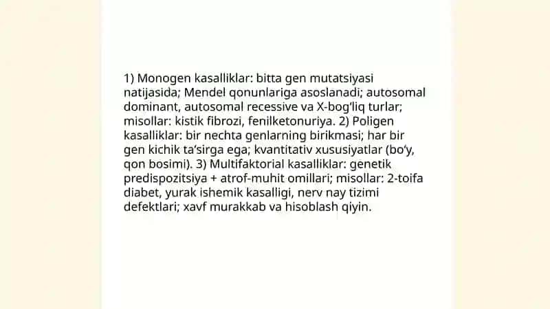 Tibbiyot genetikasi 4