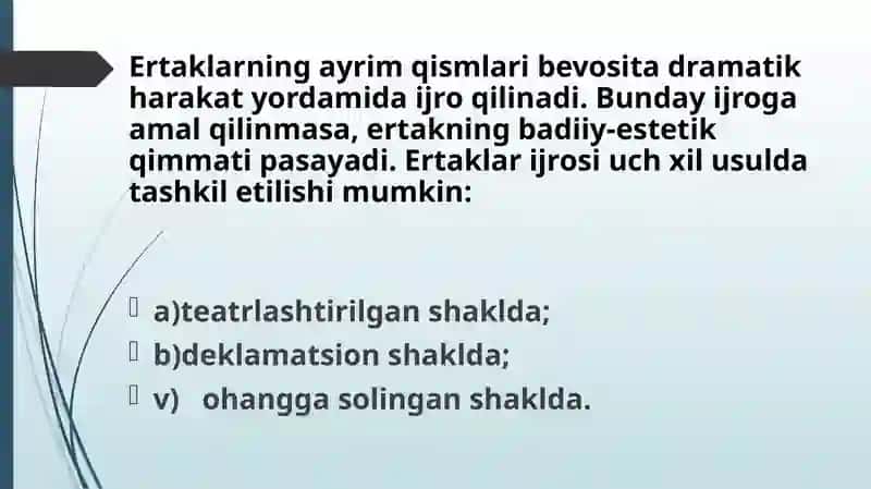 Ertaklar va ularning janriy tasnifi 4