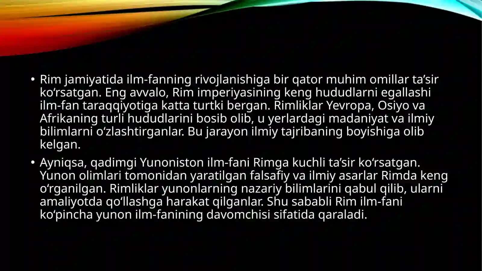 Qadimgi rimda fan 4