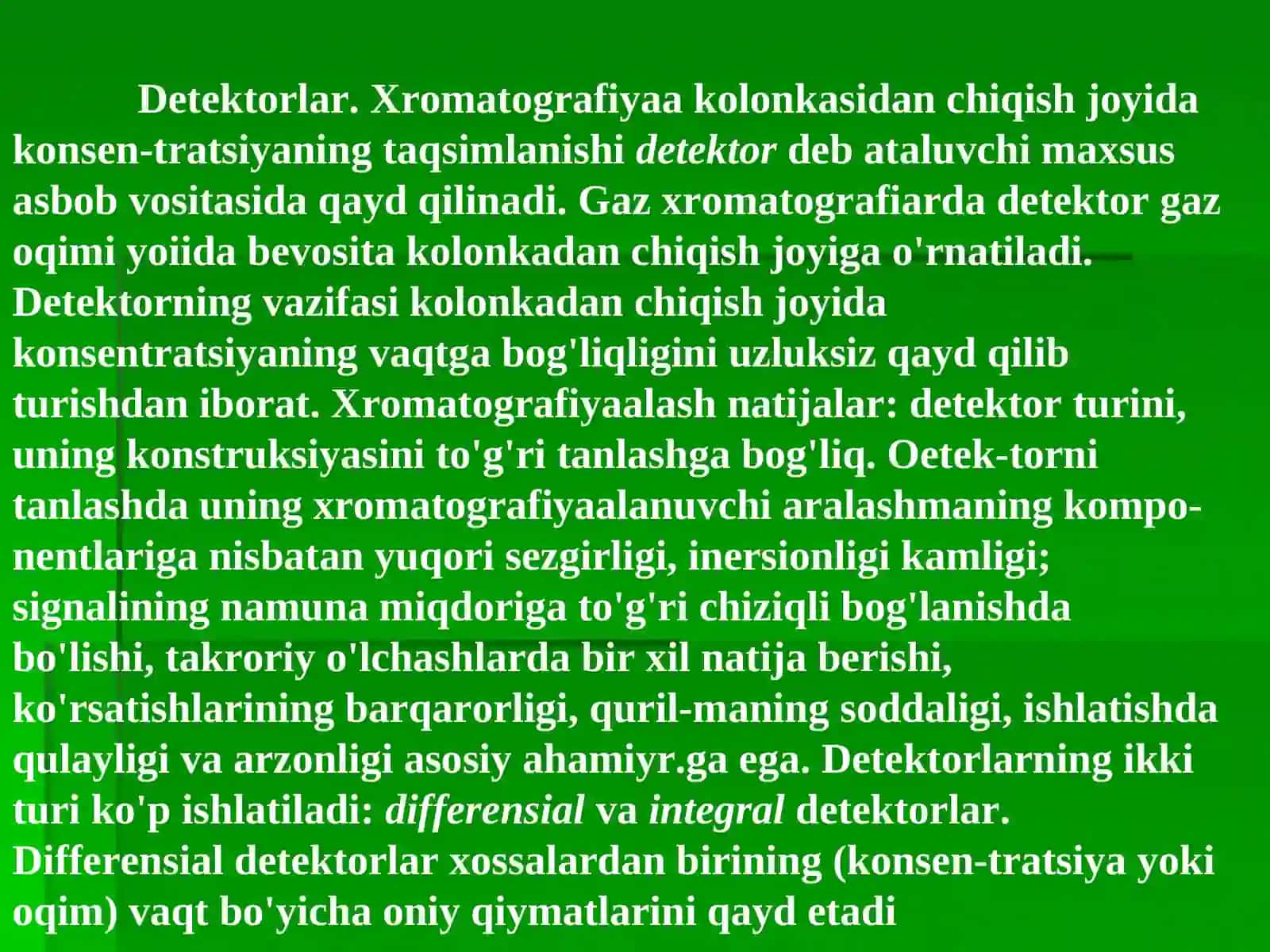 Gaz-suyuq xromatografiyasi 4