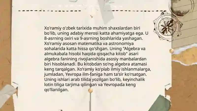 Xoramiy va uning Muhabbatnoma asari 4