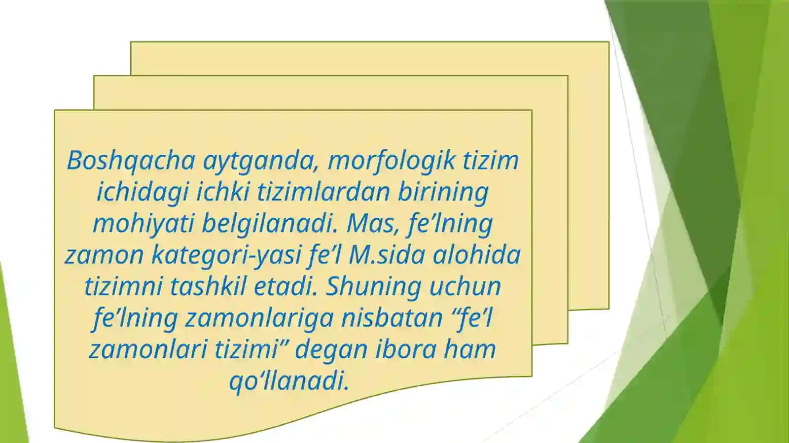 Marfalogiya  haqida tushuncha 4