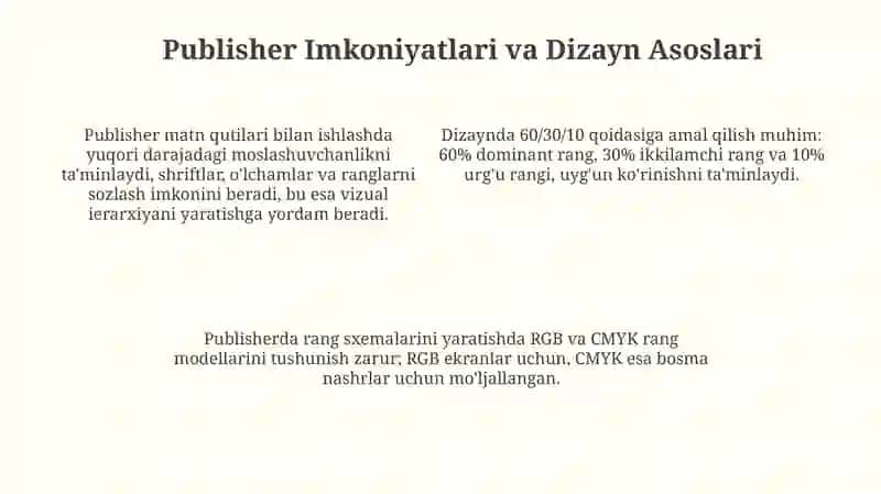 MS PUBLISHER dasturi 4