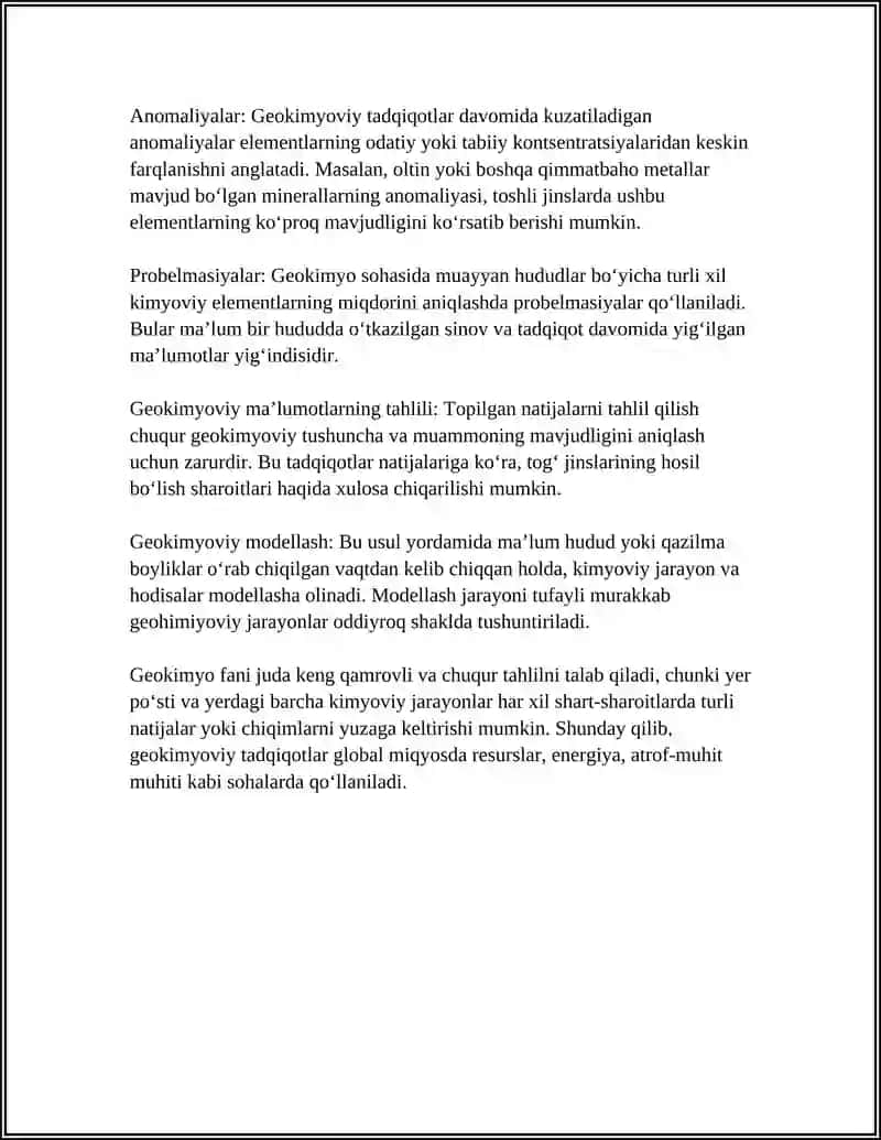 GEOKIMYOVIY TADQIQOT USULLARI 4