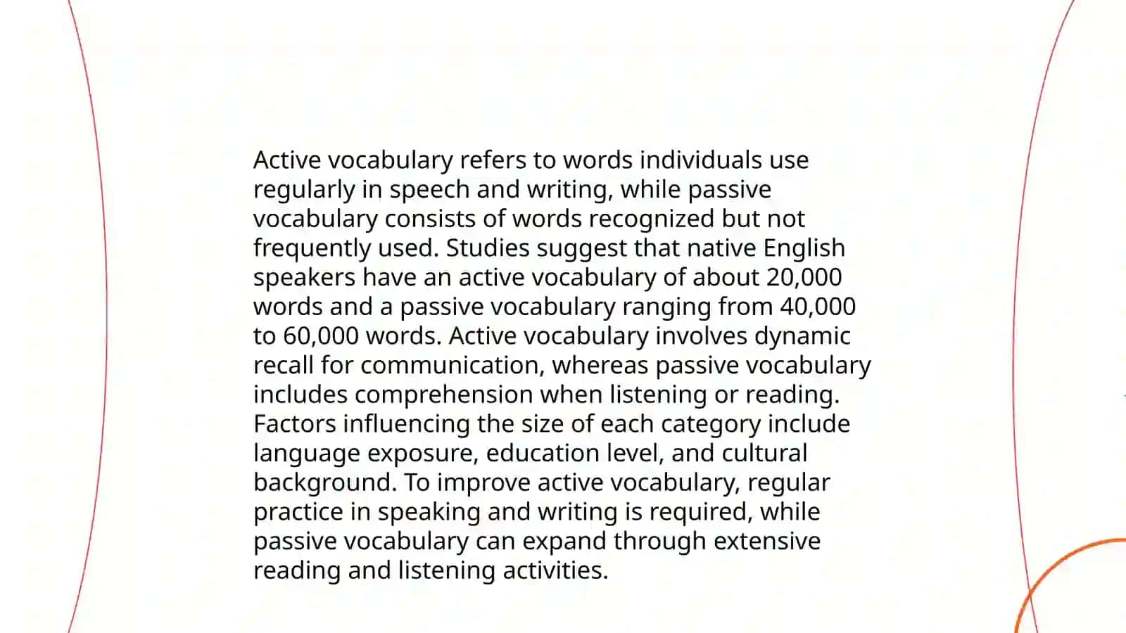 Vocabulary Types and Methods 4