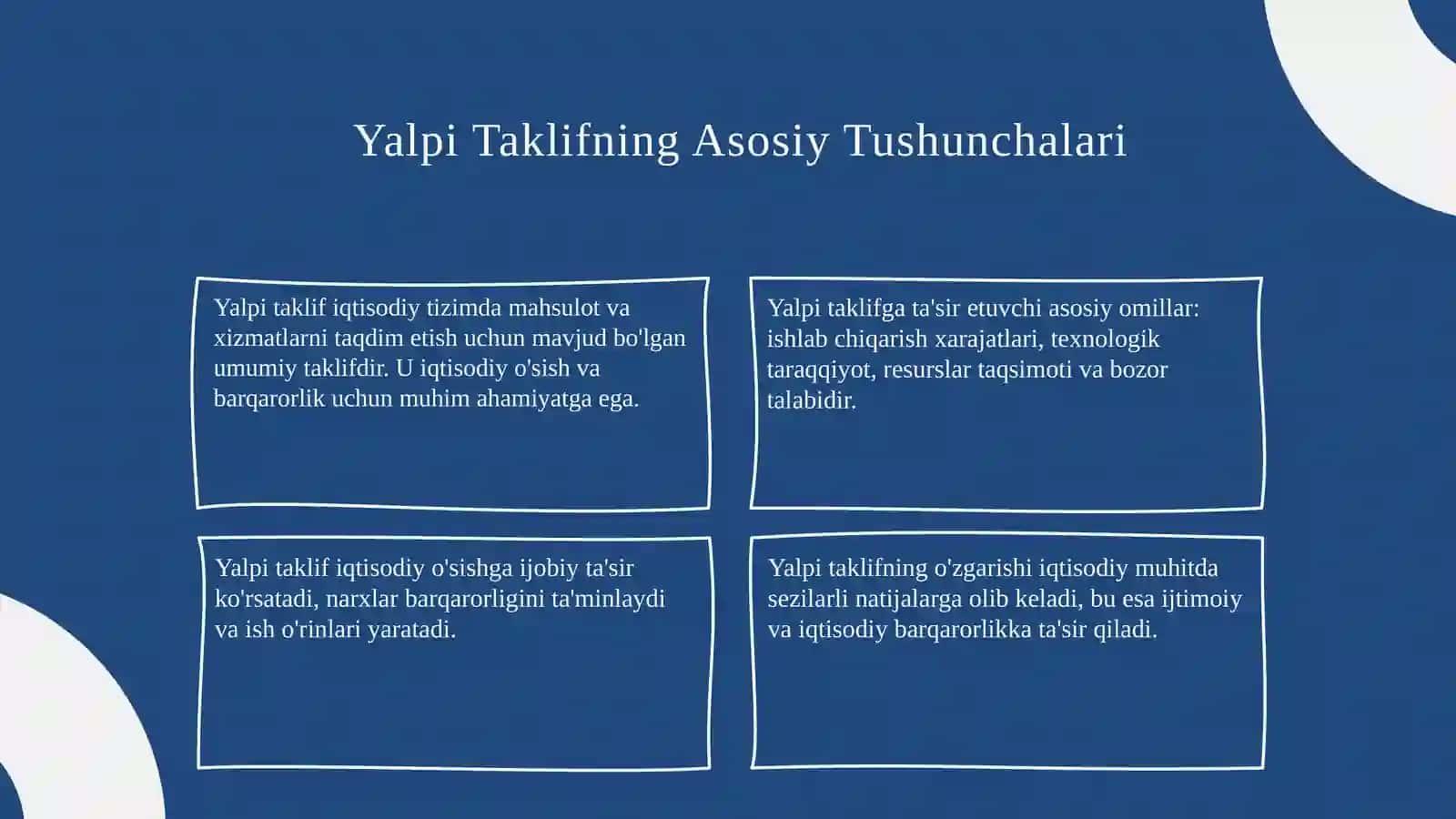 Yalpi Talab Yalpi Taklif 4