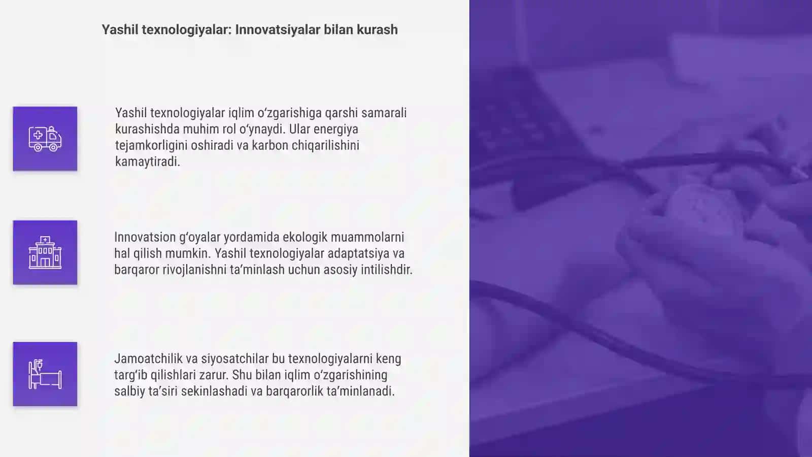 Iqlim oʻzgarishiga qarshi innovatsion gʻoyalar 4