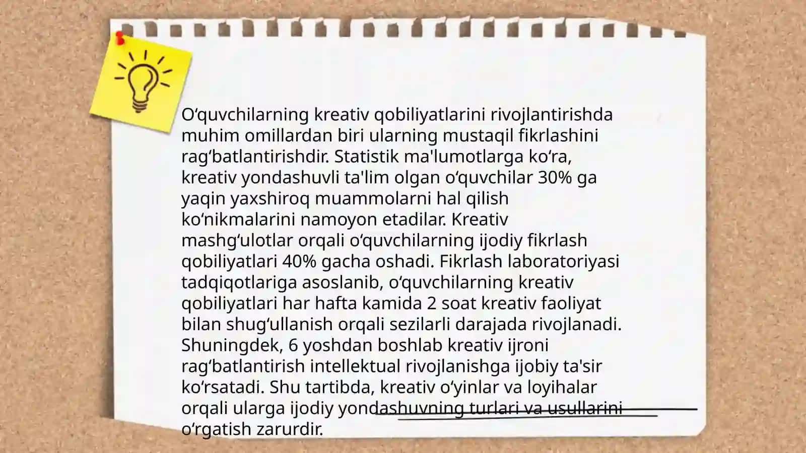 Darsdan tashqari faoliyatini samari tashkil etish 4