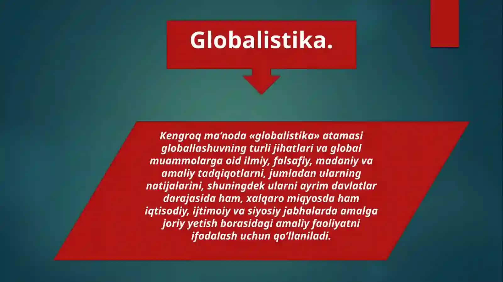 Globallashuv va barqaror taraqqiyot falsafasi 4