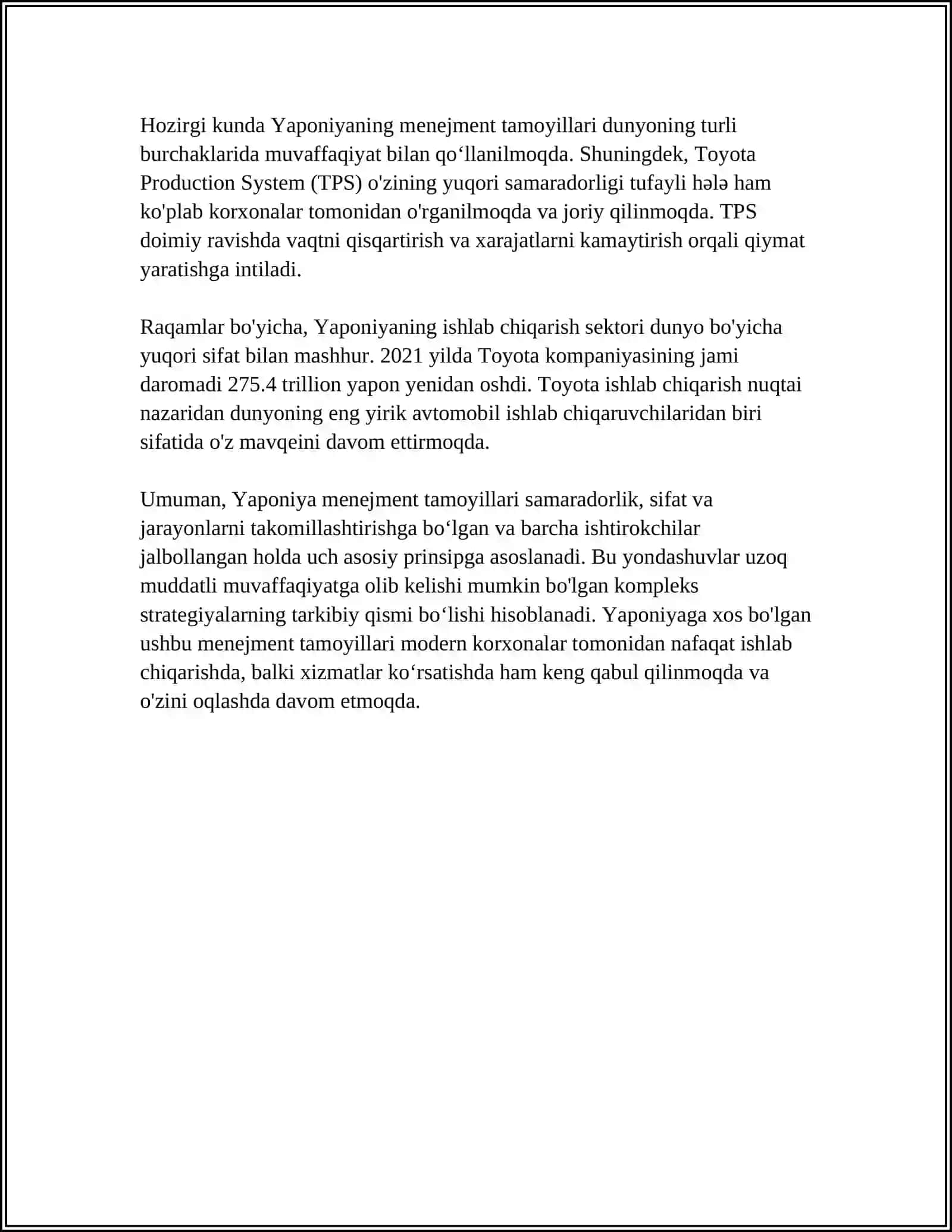 MENEJMENTNING YAPONIYA MODELI 4