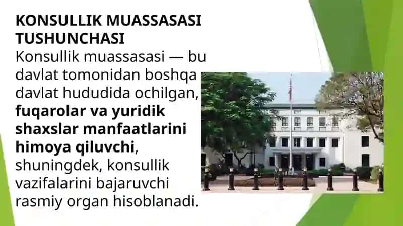 Konsullik muassasasi funksiyalari 4