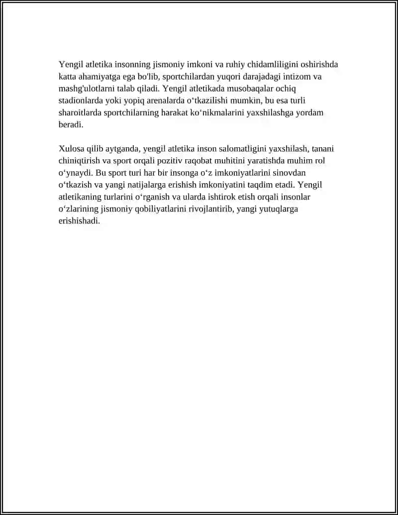 YENGIL ATLETIKA VA UNING TURLARI 4