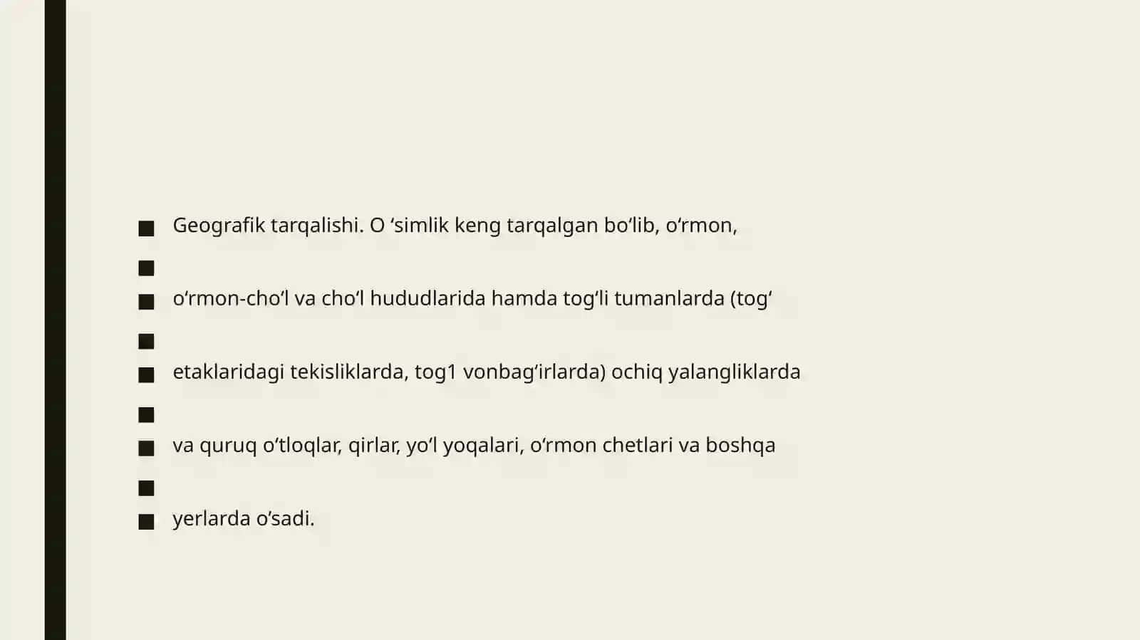Oddiy bo‘y modaron 4
