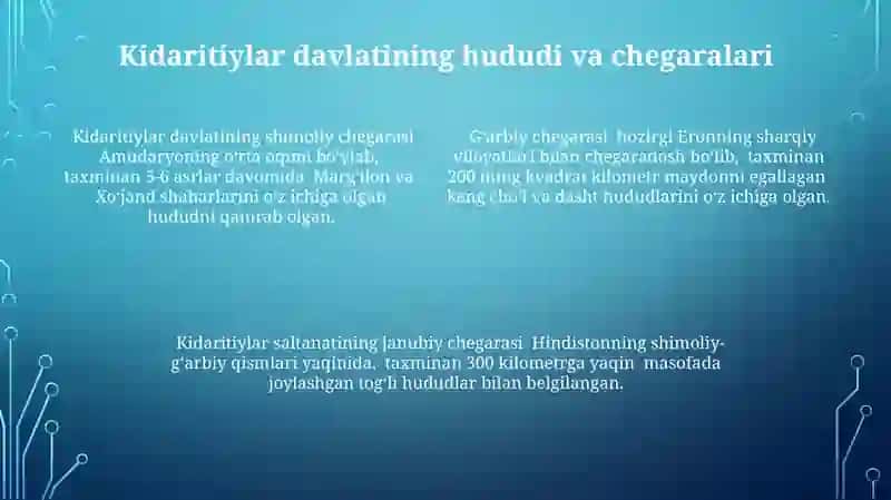 Kidaritiylar davlati 4