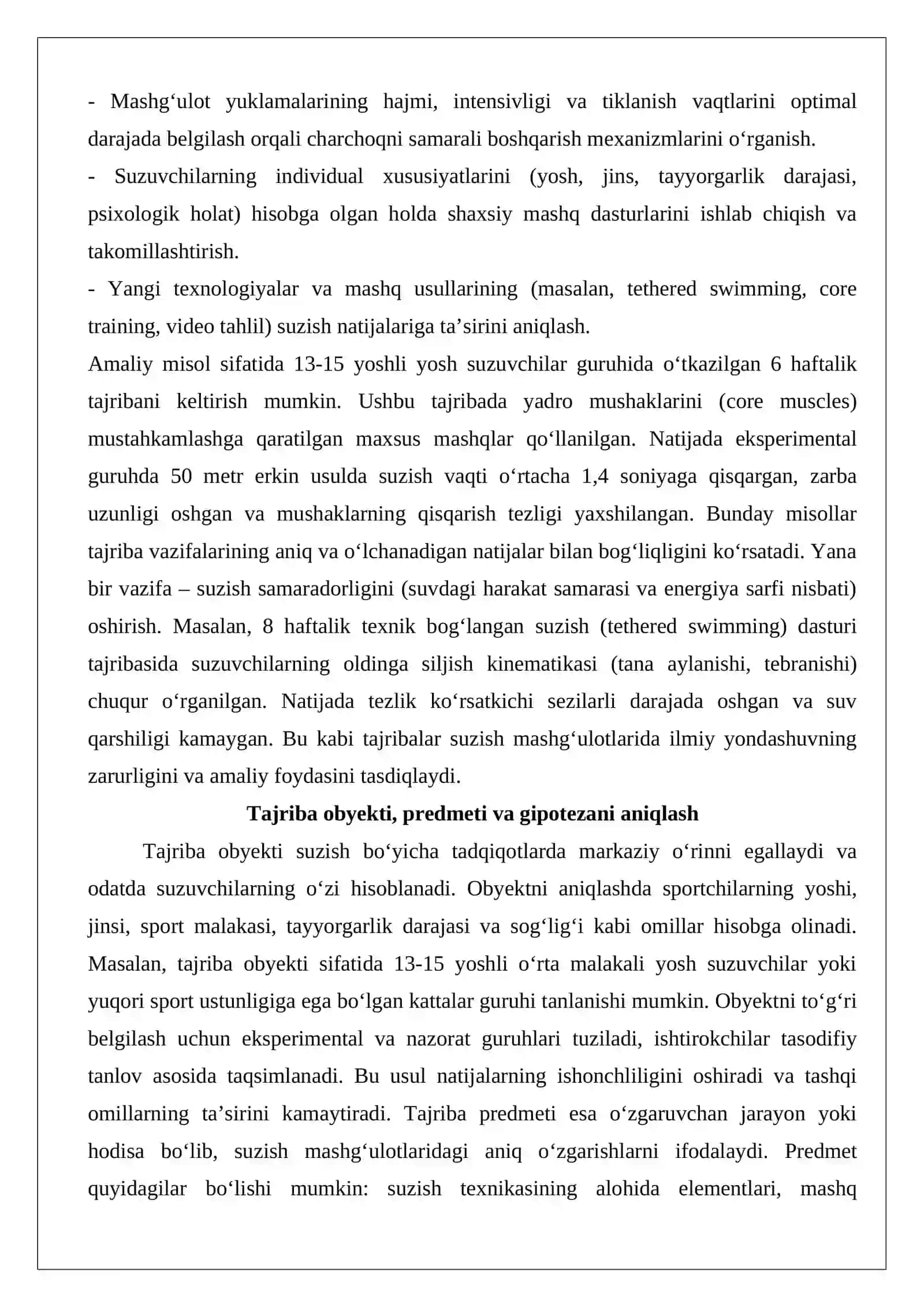 Tajriba natijalarini matematik statistik usullar orqali tahlil qilish 4