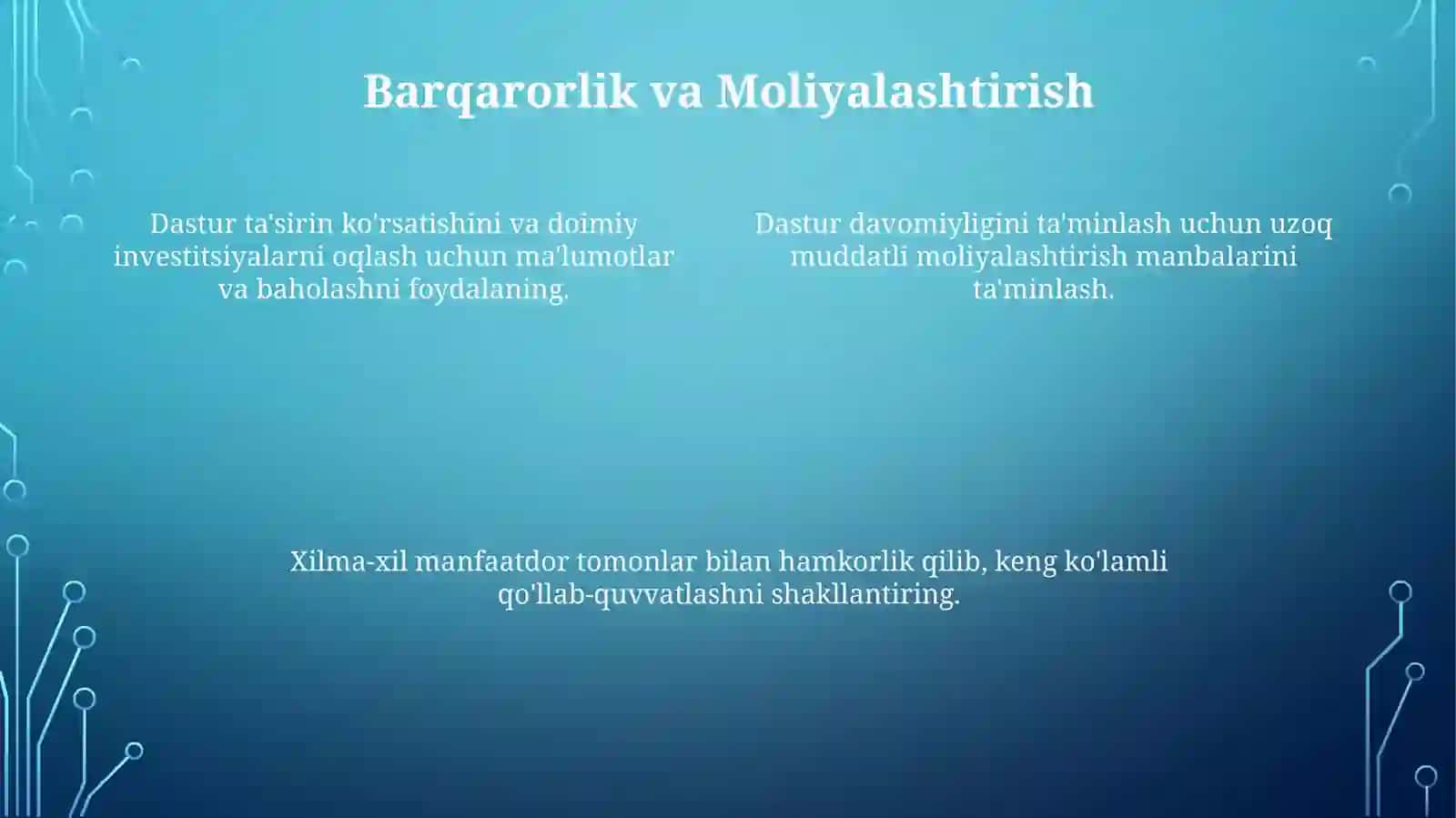 Hamkorlikni rivojlantirish 4