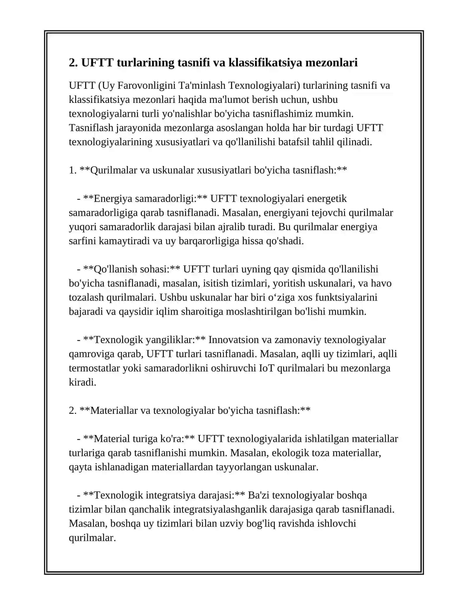 UFTT-QO‘LLANILISHI VA TASNIFI 4