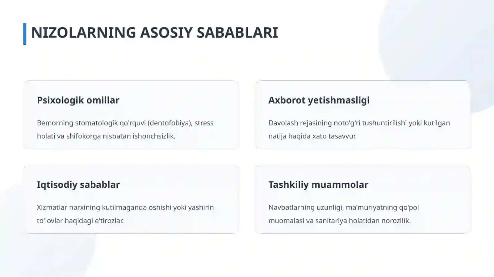 Stomatologiyada Konfliktologiya 4