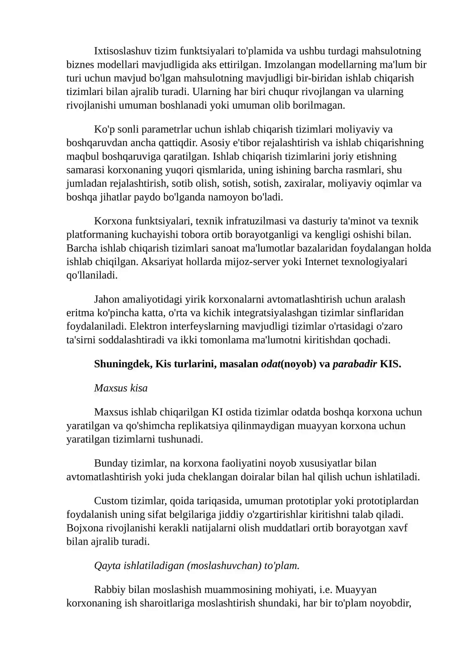 Korporativ axborot tizimlari 4