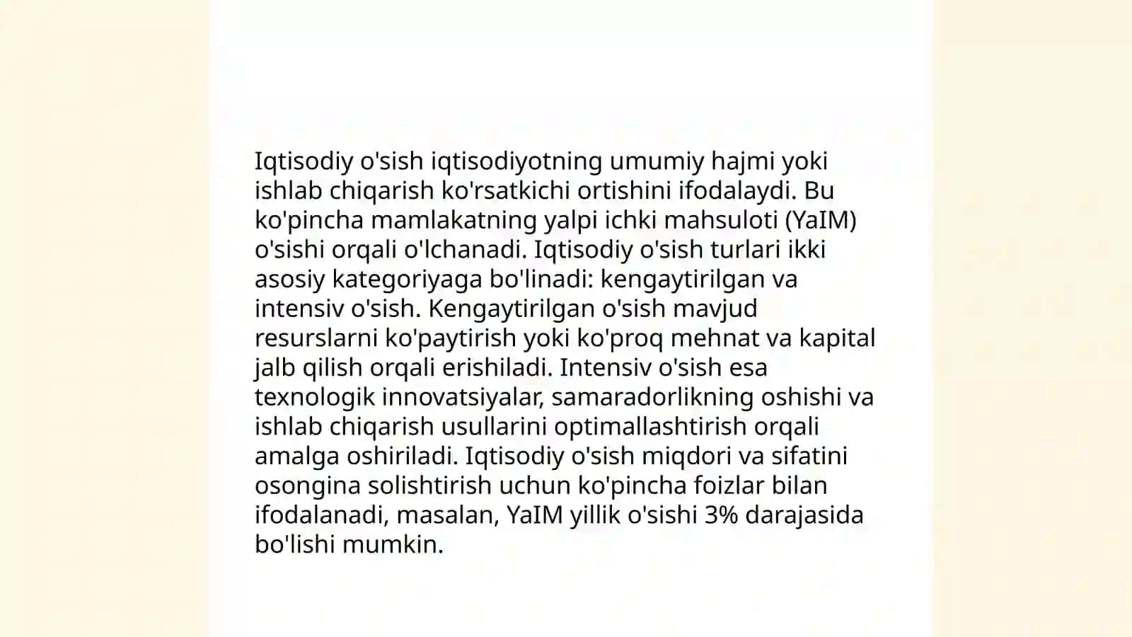 Iqtisodiy rivojlanish va uning jamiyat taraqqiyotida tutgan o'rni 4