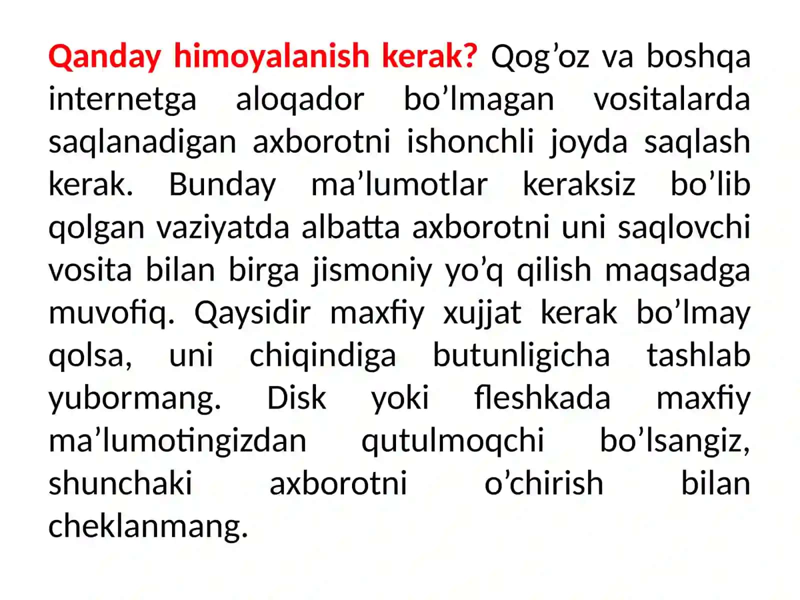 axborotxavfsizligi nima? 4
