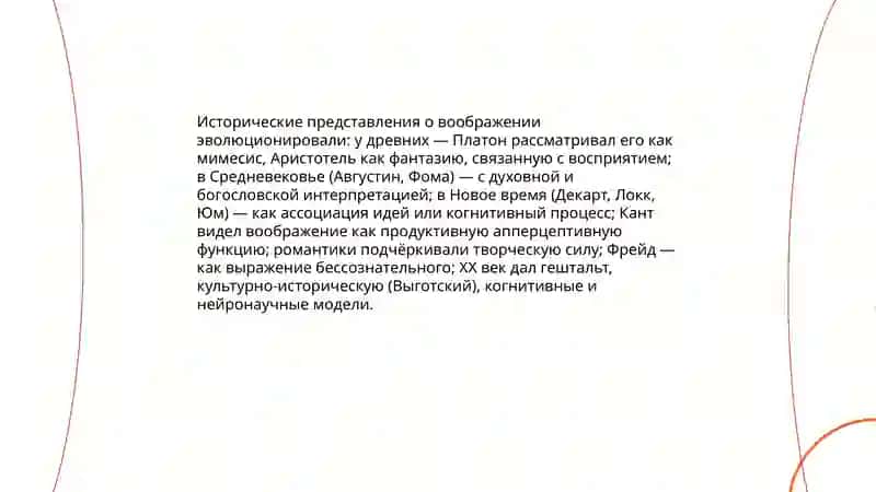 Понятие воображение 4