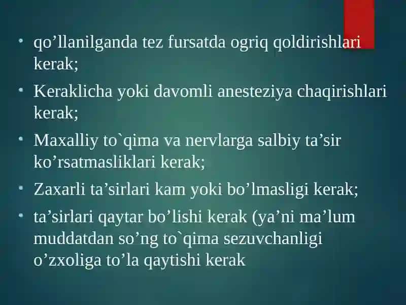 AFFERENT INNERVATSIYAGA TA’SIRETUVCHI DORILAR 4