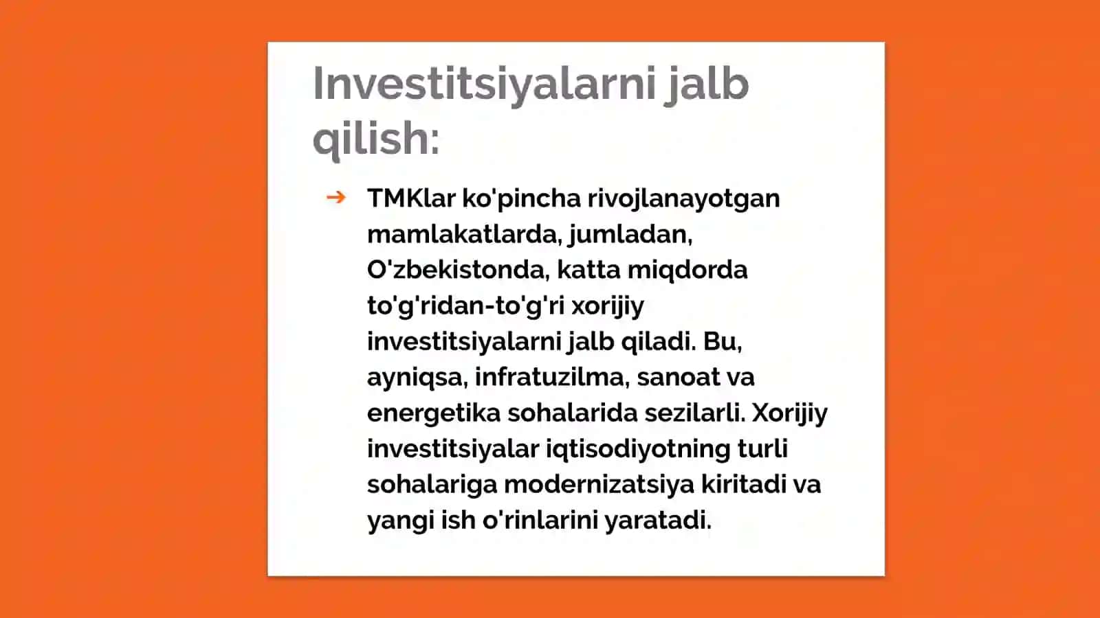 Transmilliy korporatsiyalar o'zbekistonda 4