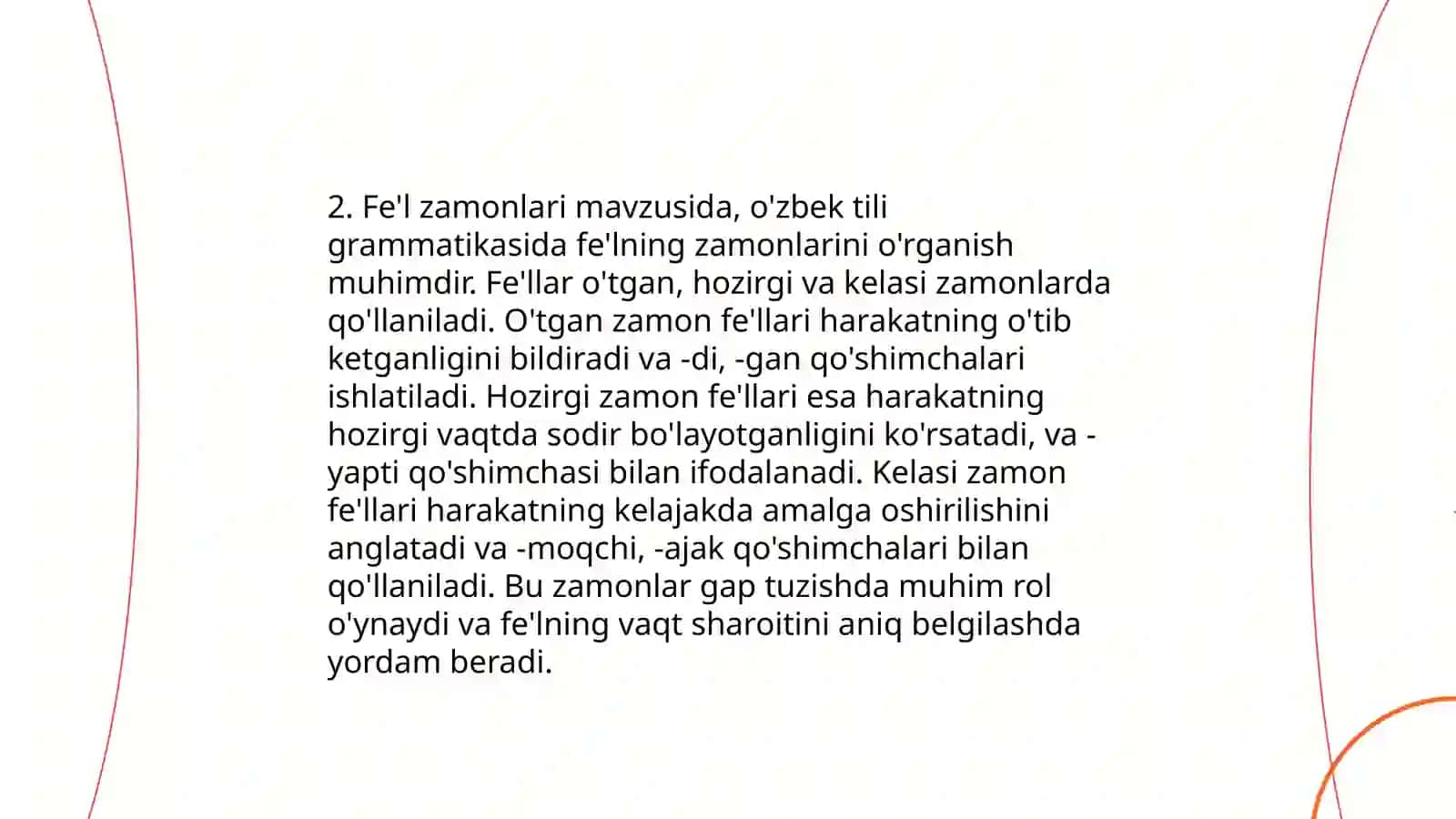 Fe'l so’z turkumi 4