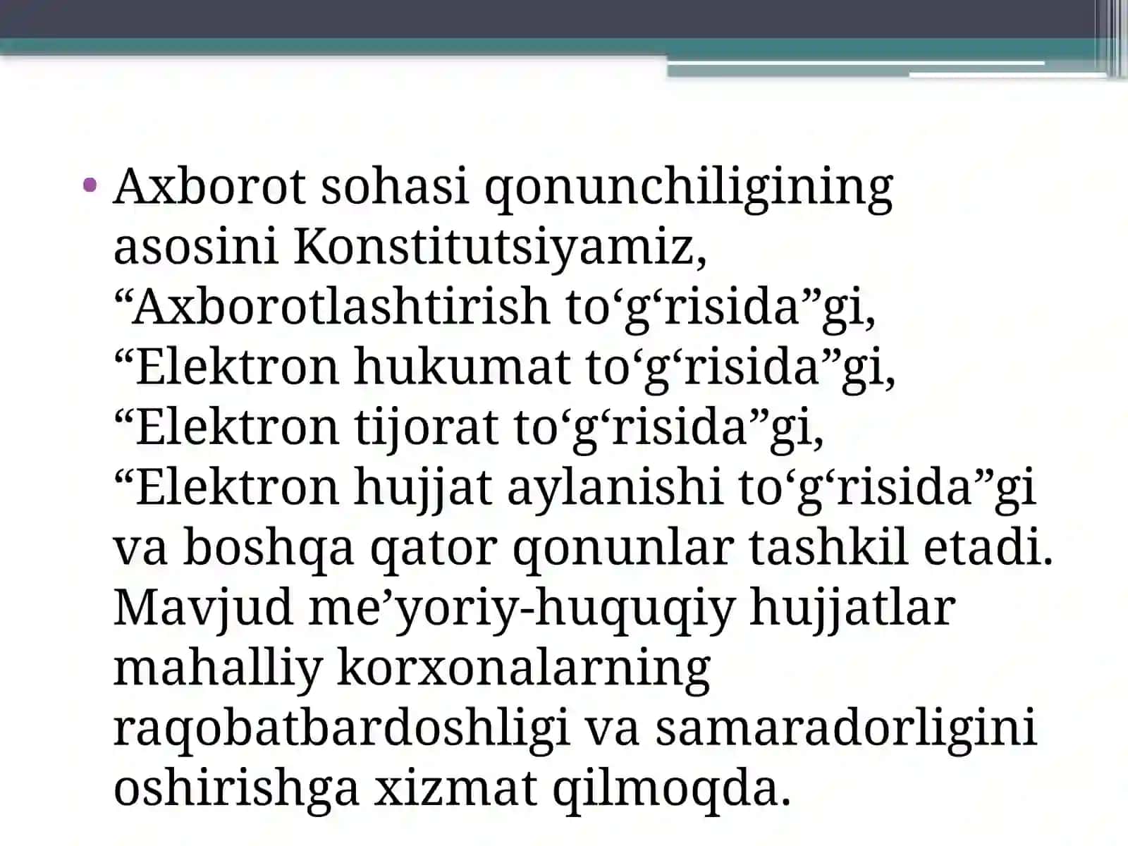 OCHIQ AXBOROT JAMIYATINI 4