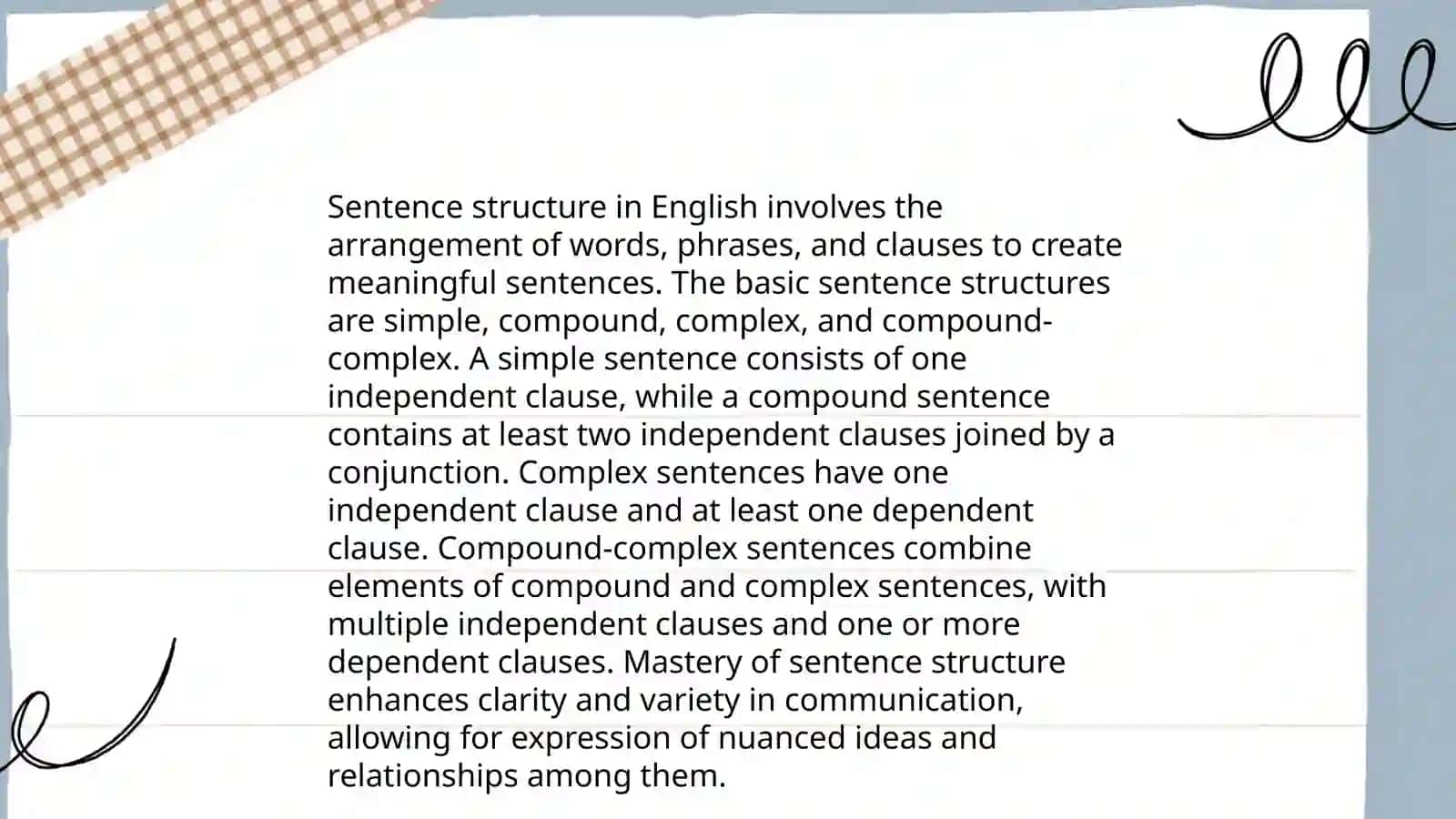 Grammar and its subject 4