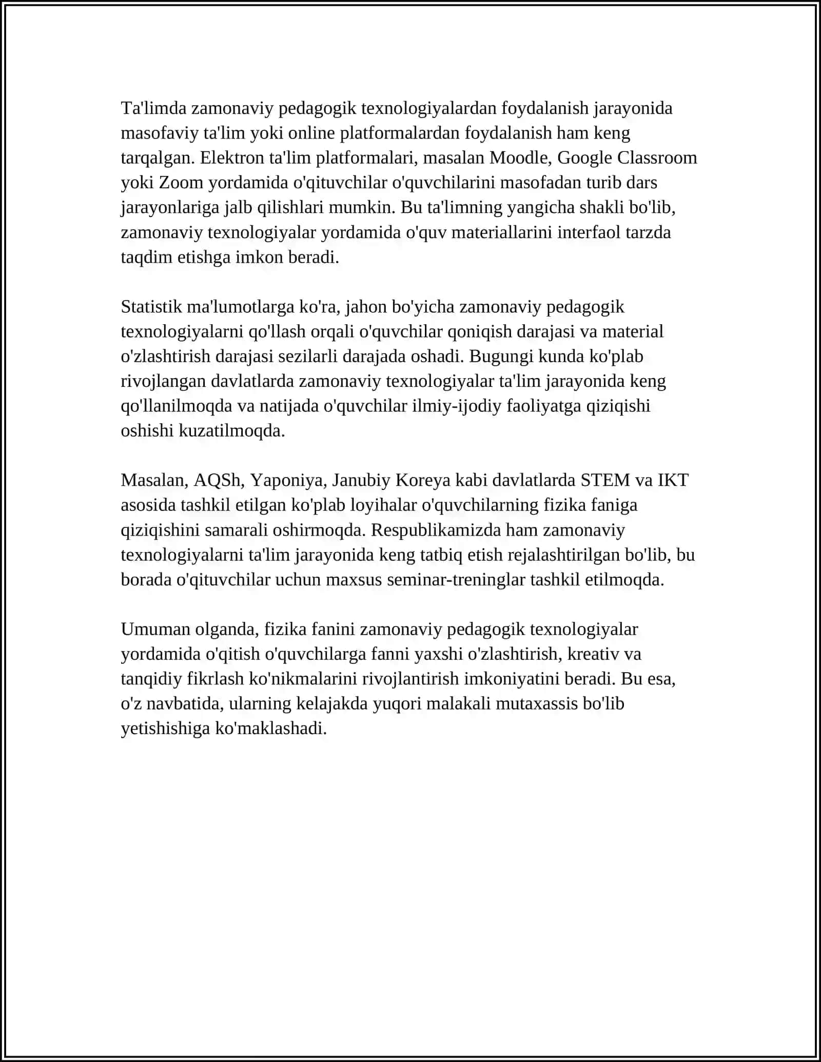 Zamonaviy pedagogik texnologiyalar 4