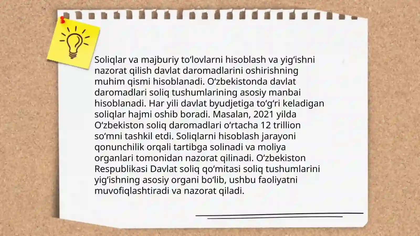 Oʻzbekiston Respublikasi Vazirlar Mahkamasi huzuridagi soliq qoʻmitasining funksiyalari va vazifalari 4