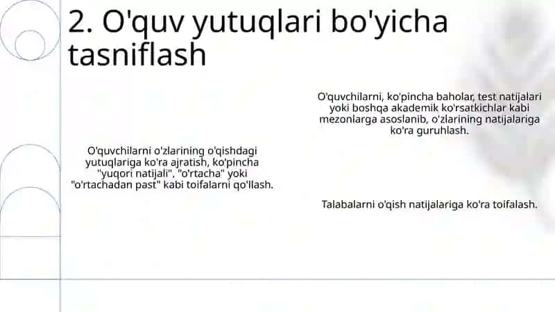 Undoshlar tasnifi va uning farqli jihatlarini ochib berish 4
