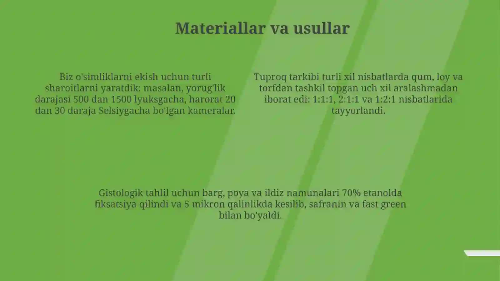 OʻSIMLIKLARNING TUZULISHINI TAQQOSLASH 4